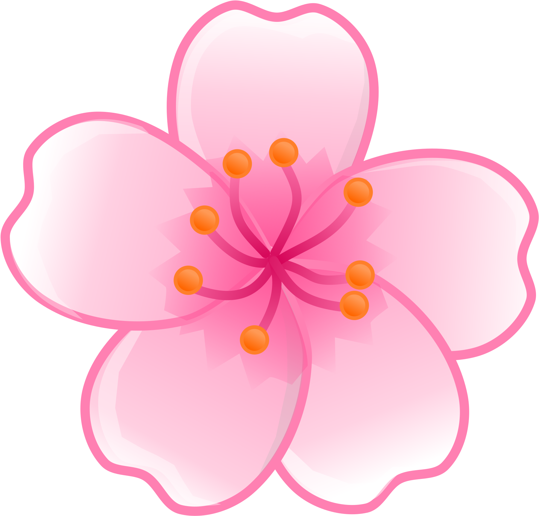 Blossom Flower Japanese Free PNG HQ Transparent PNG Image