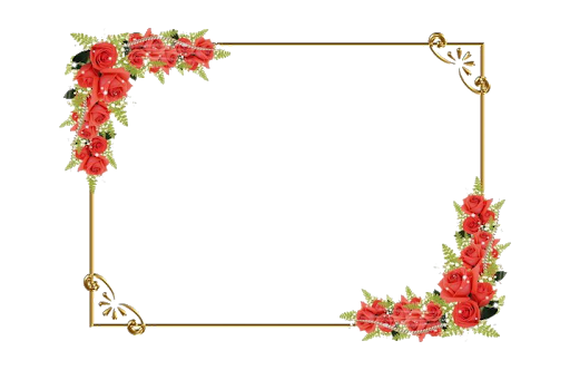 Vector Frame Flowers Free Clipart HD Transparent PNG Image