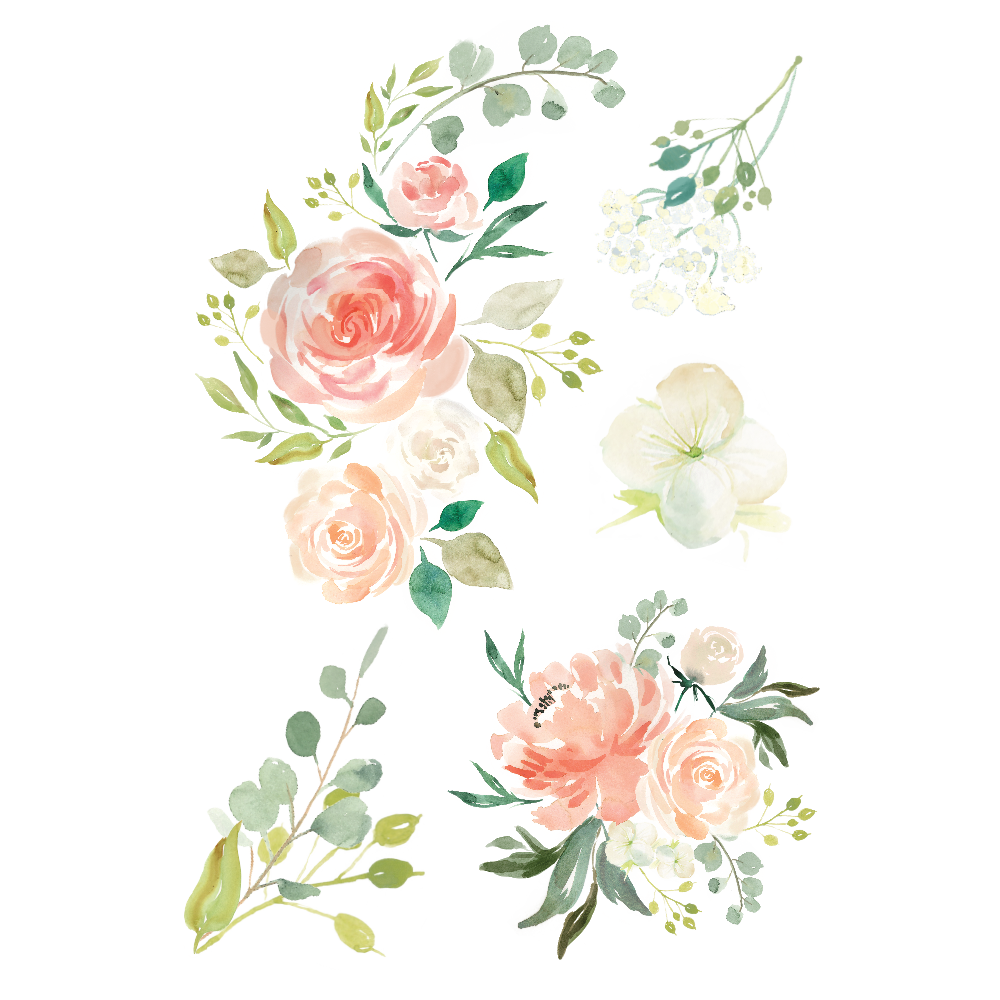 Vector Watercolor Flowers Download Free Image Transparent PNG Image