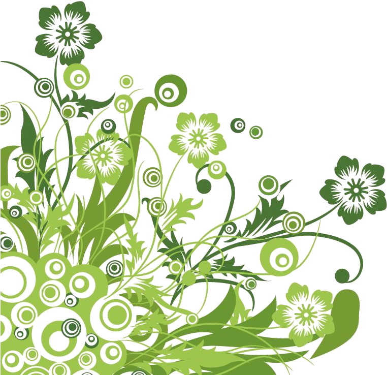 Vector Flower Green Free Download PNG HD Transparent PNG Image