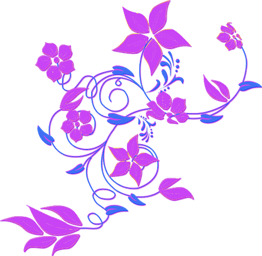 Purple Flower Art Vector Download Free Image Transparent PNG Image