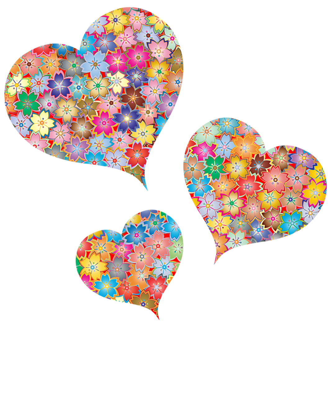 Heart Flower Download HQ Transparent PNG Image