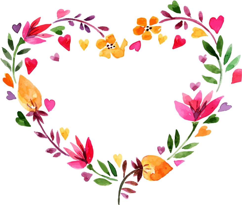 Heart Flower Photos Free Download PNG HD Transparent PNG Image