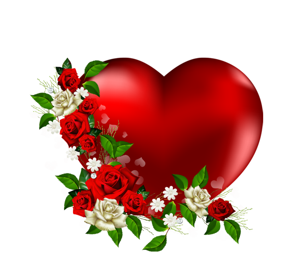 Heart Flower Love Free Download PNG HQ Transparent PNG Image