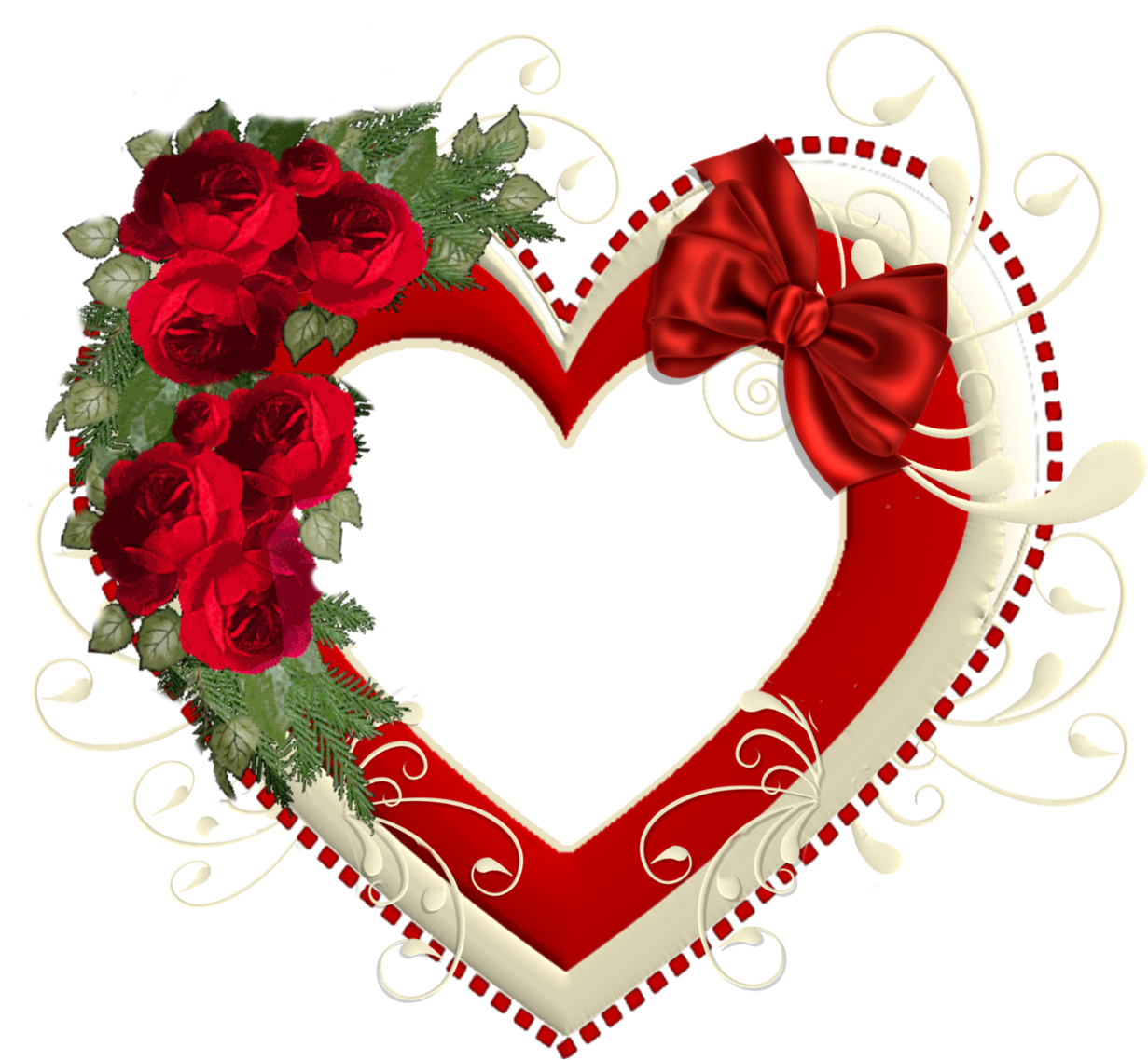 Heart Flower Love Free Download Image Transparent PNG Image