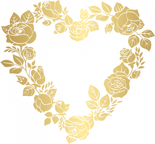 Heart Vector Romantic Flower Free Clipart HQ Transparent PNG Image