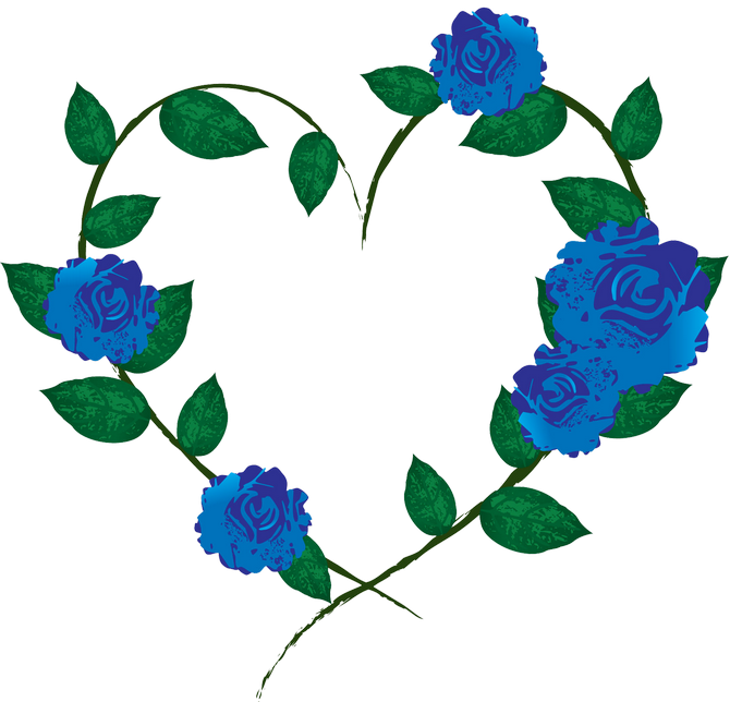 Heart Vector Flower HD Image Free Transparent PNG Image