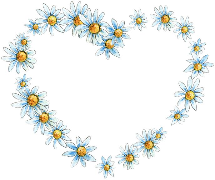 Heart Vector Flower HD Image Free Transparent PNG Image