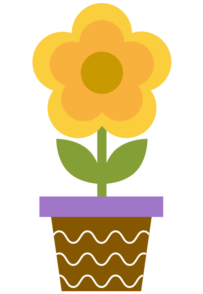 Pot Flower PNG Free Photo Transparent PNG Image