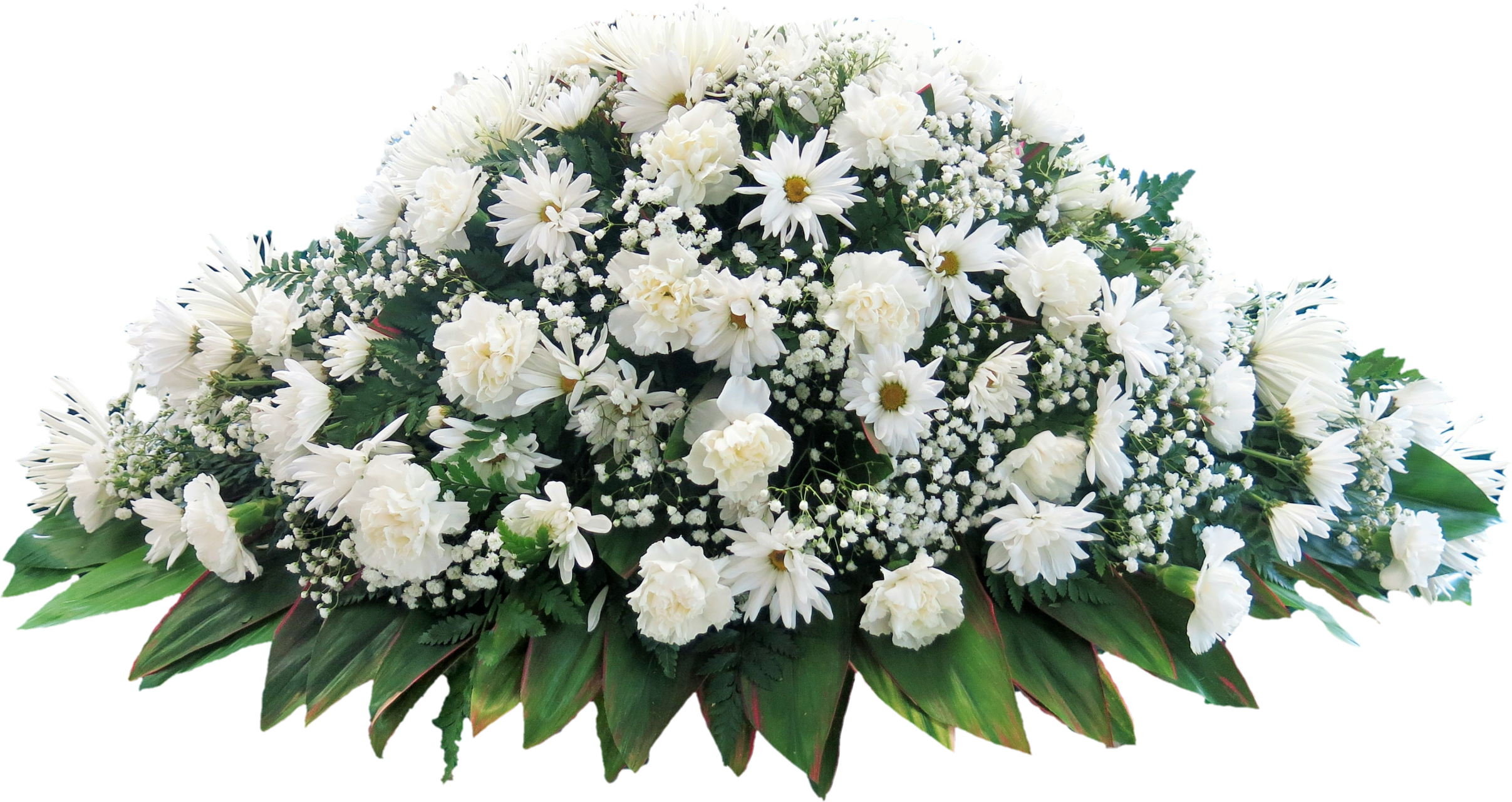 Funeral Flowers Bunch Free PNG HQ Transparent PNG Image