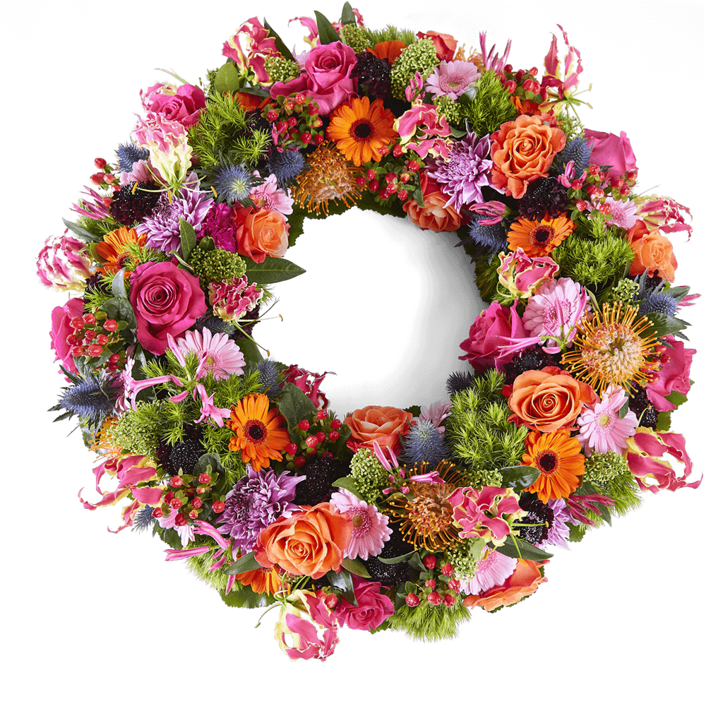 Funeral Wreath Flowers PNG Free Photo Transparent PNG Image