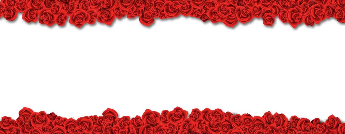 Rose Border Flower Beach Material Free Transparent Image HD Transparent PNG Image