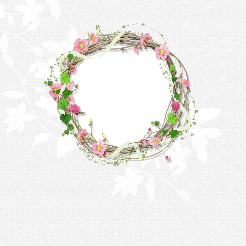 Picture Flower Ps Material Creative Border Transparent PNG Image