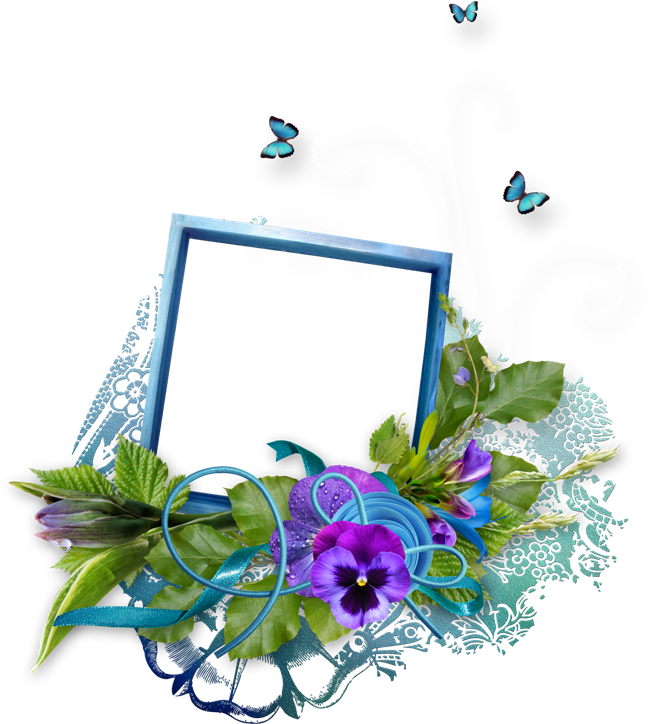 Simple Frame Flower HQ Image Free PNG Transparent PNG Image