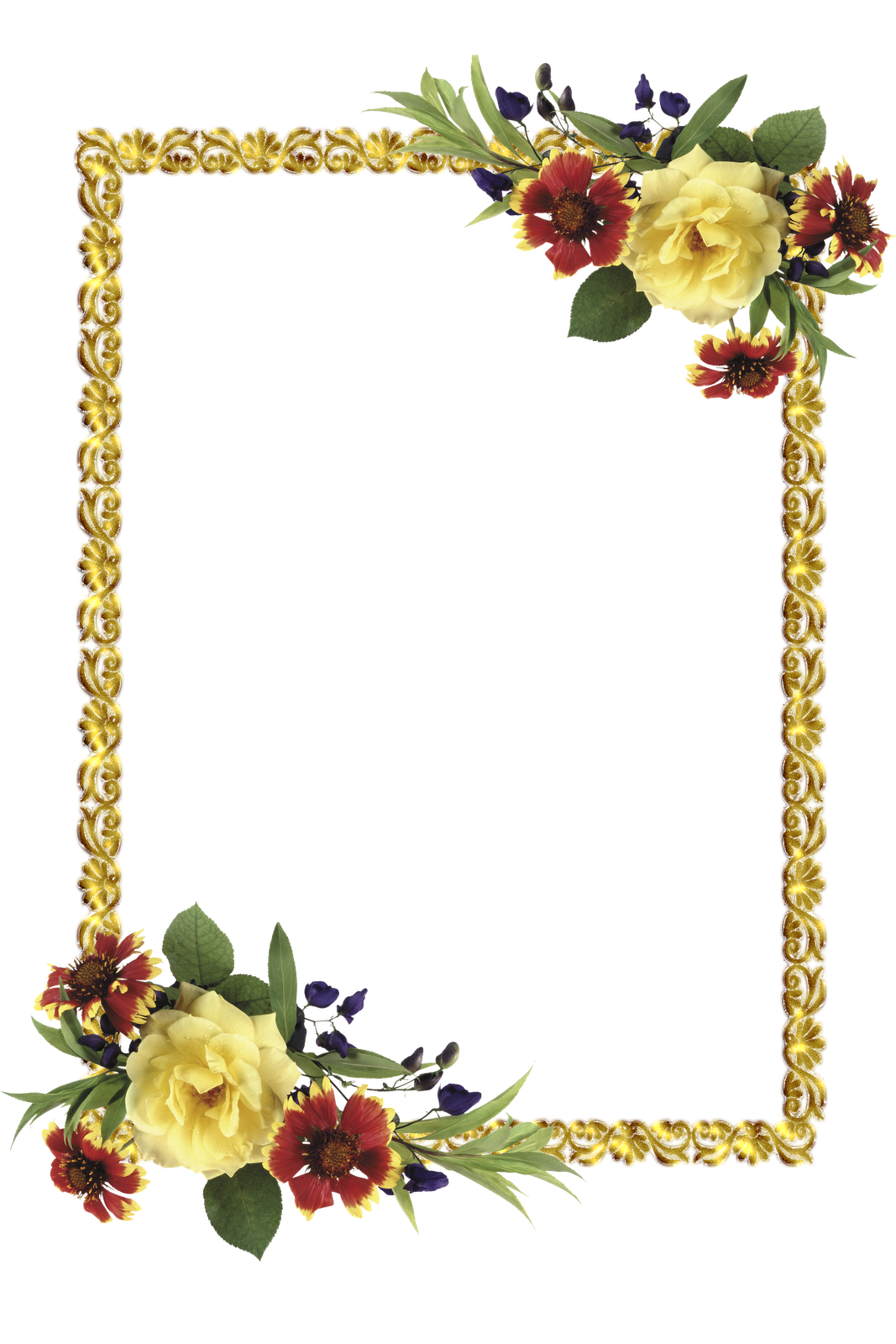 Frames Picture Frame Paper Flower Free Download PNG HD Transparent PNG Image