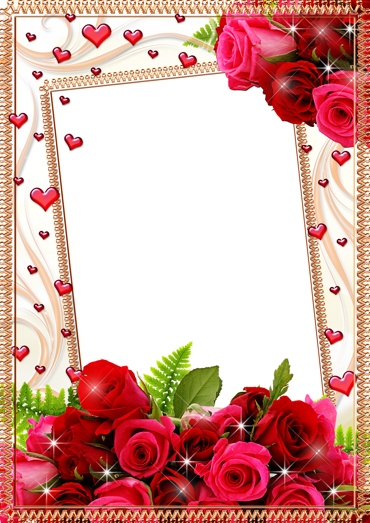 Picture Flower Mood Pictures Frame Rose Transparent PNG Image