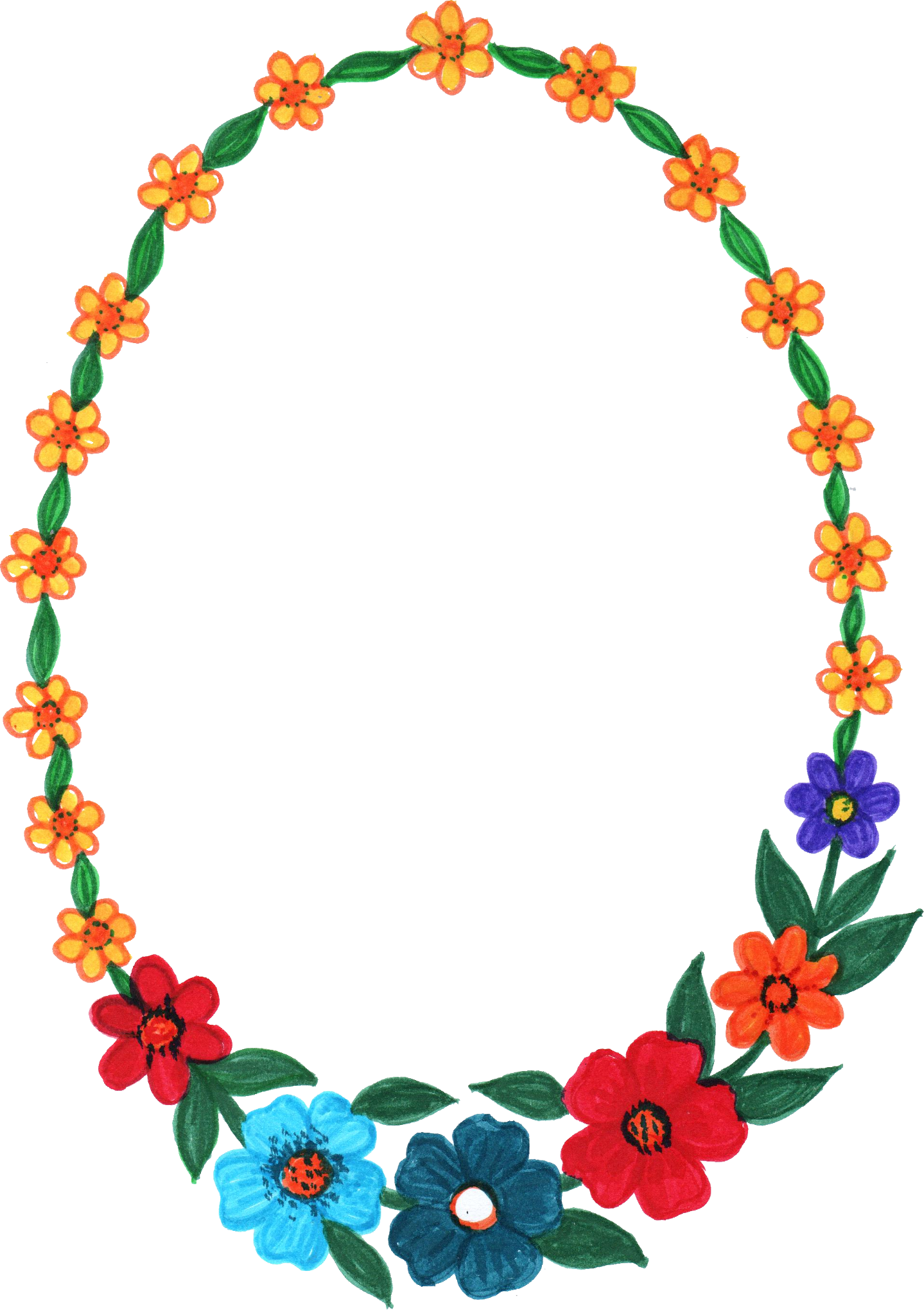 Frames Picture Frame Flower Free Photo PNG Transparent PNG Image