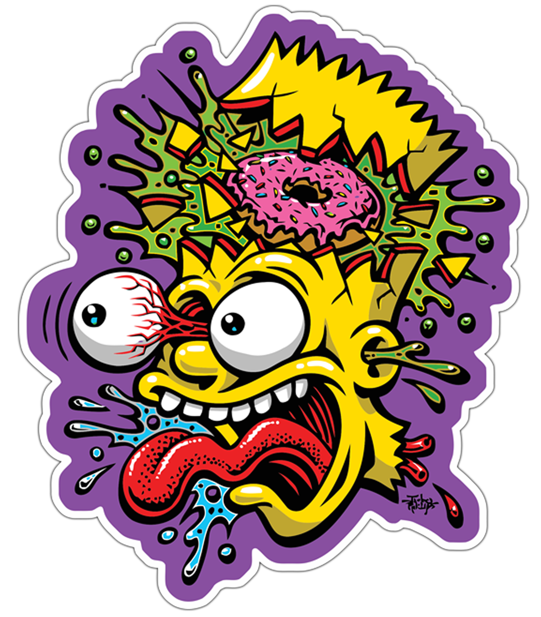 Arts Flower Art Bart Visual Drawing Simpson Transparent PNG Image