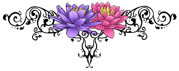 Flower Tattoo Free Png Image Transparent PNG Image