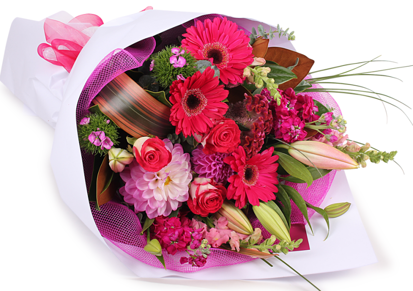 Birthday Flowers Bouquet Transparent Transparent PNG Image