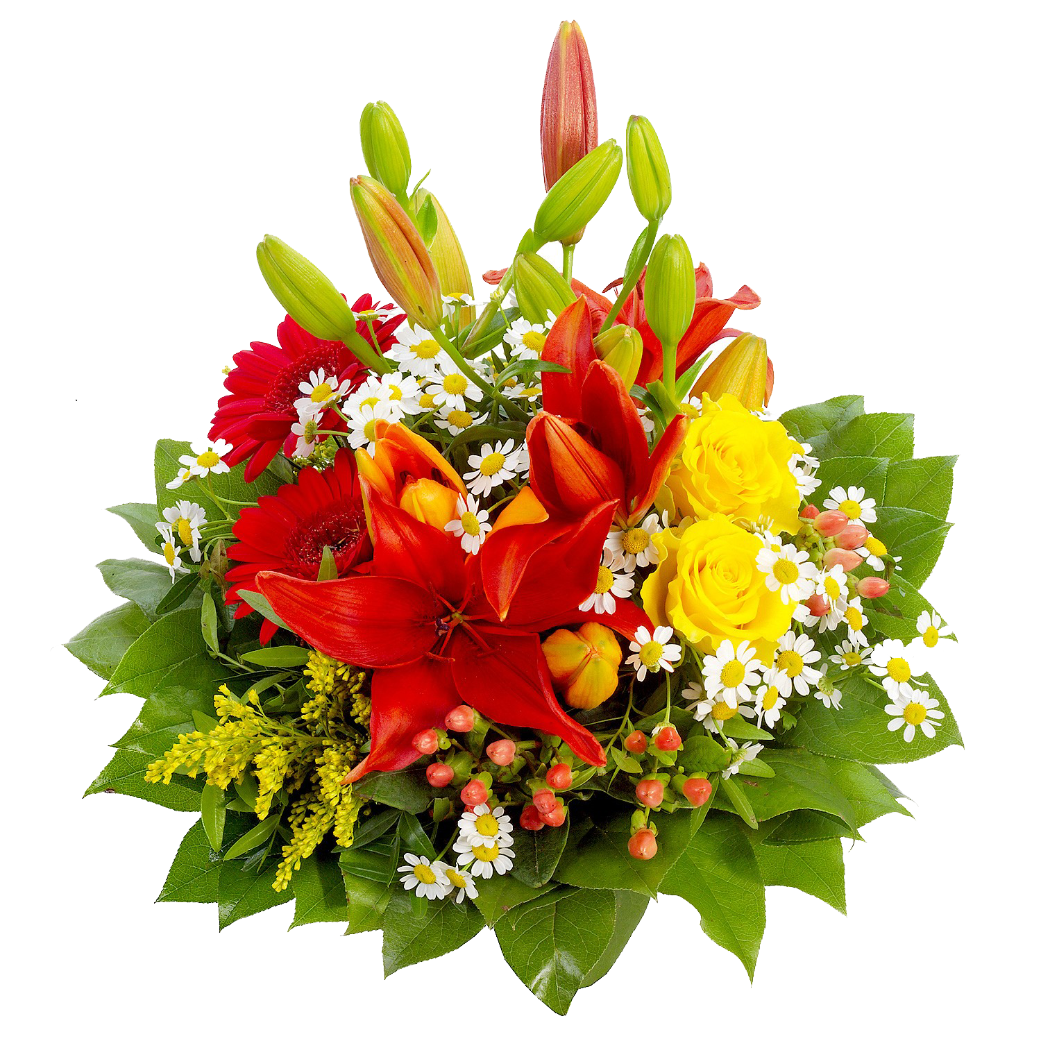 Birthday Flowers Bouquet Image Transparent PNG Image