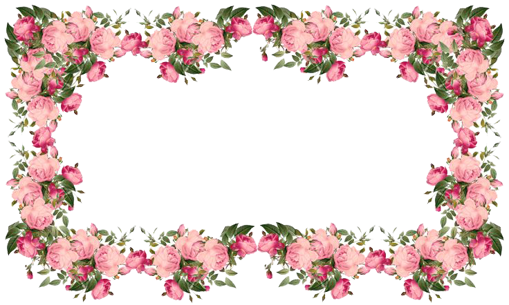 Flowers Borders Transparent Transparent PNG Image