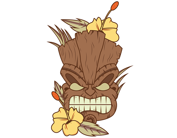 Tiki Plant Birthday Drawing Flower Download HQ PNG Transparent PNG Image