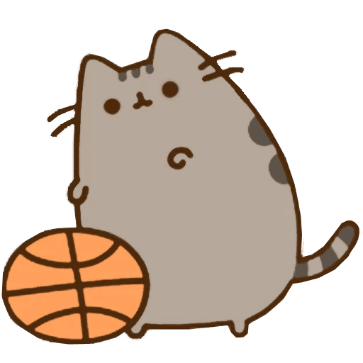 Food Basketball Pusheen Organism Cat Free Clipart HD Transparent PNG Image