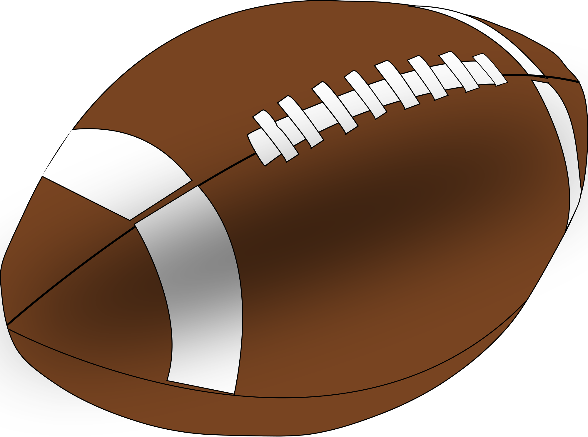 American Football Free Clipart HQ Transparent PNG Image