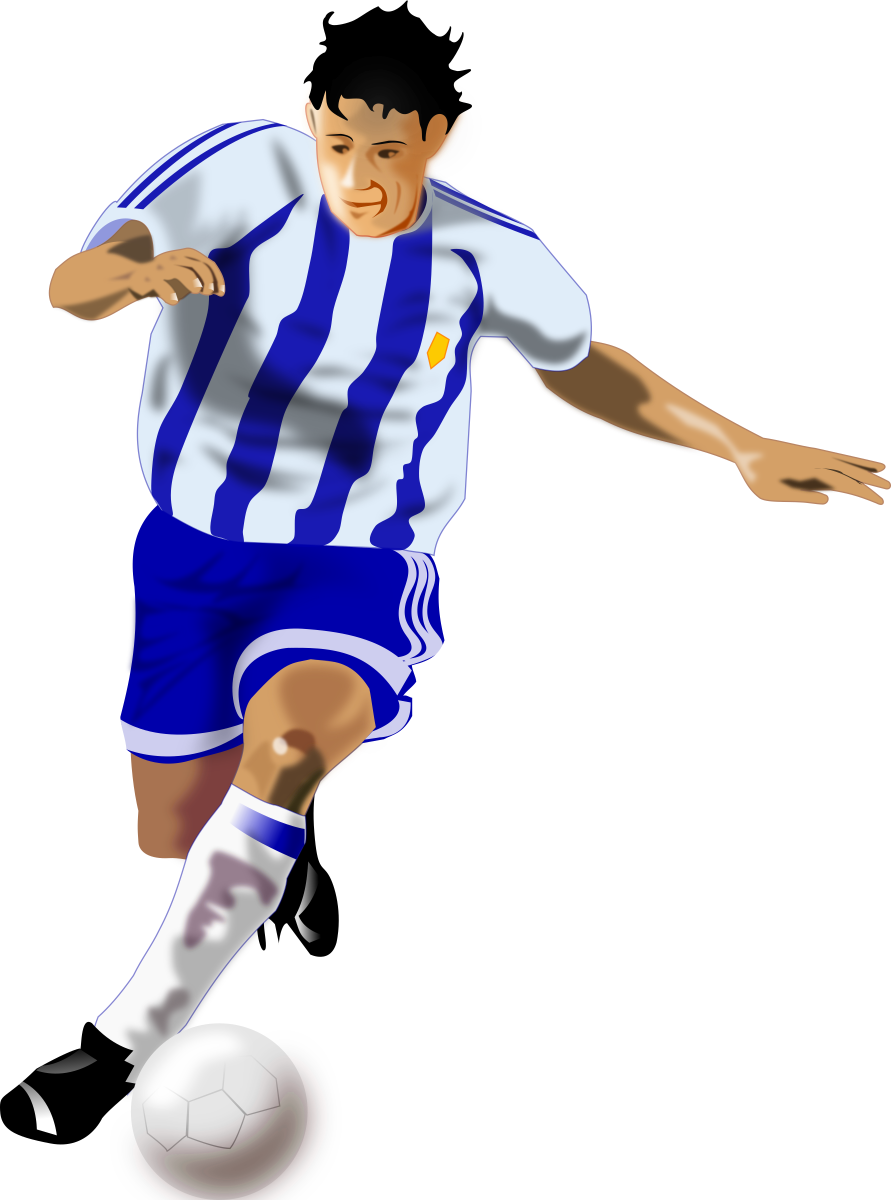 Vector Player Football Download HD Transparent PNG Image