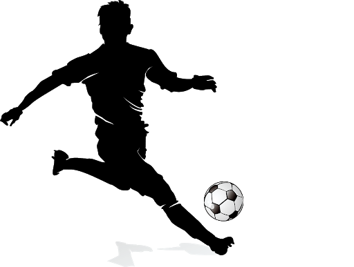 Vector Footballer HD Image Free Transparent PNG Image