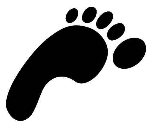 Walking Footprints Free HQ Image Transparent PNG Image