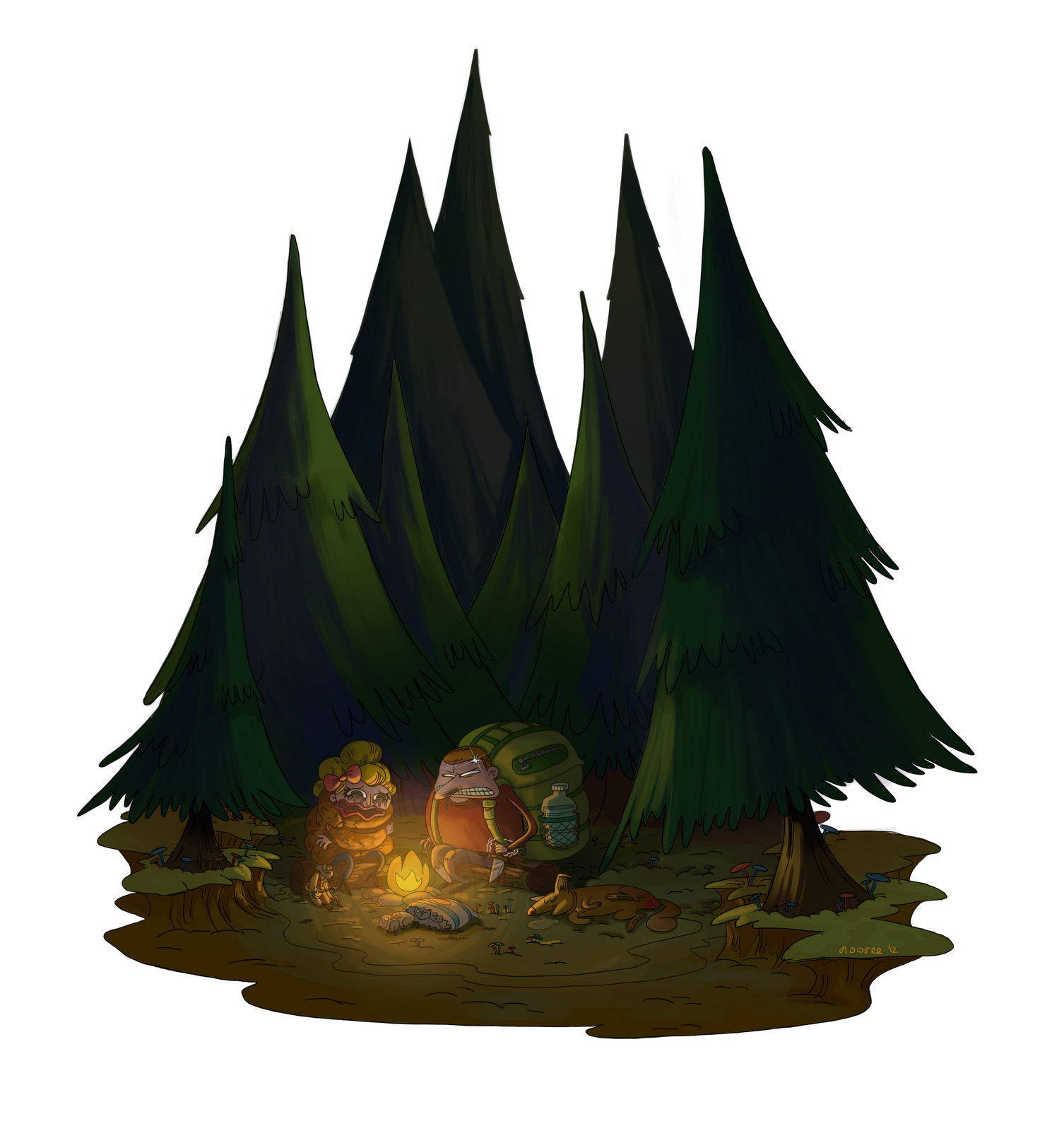 Forest File Transparent PNG Image