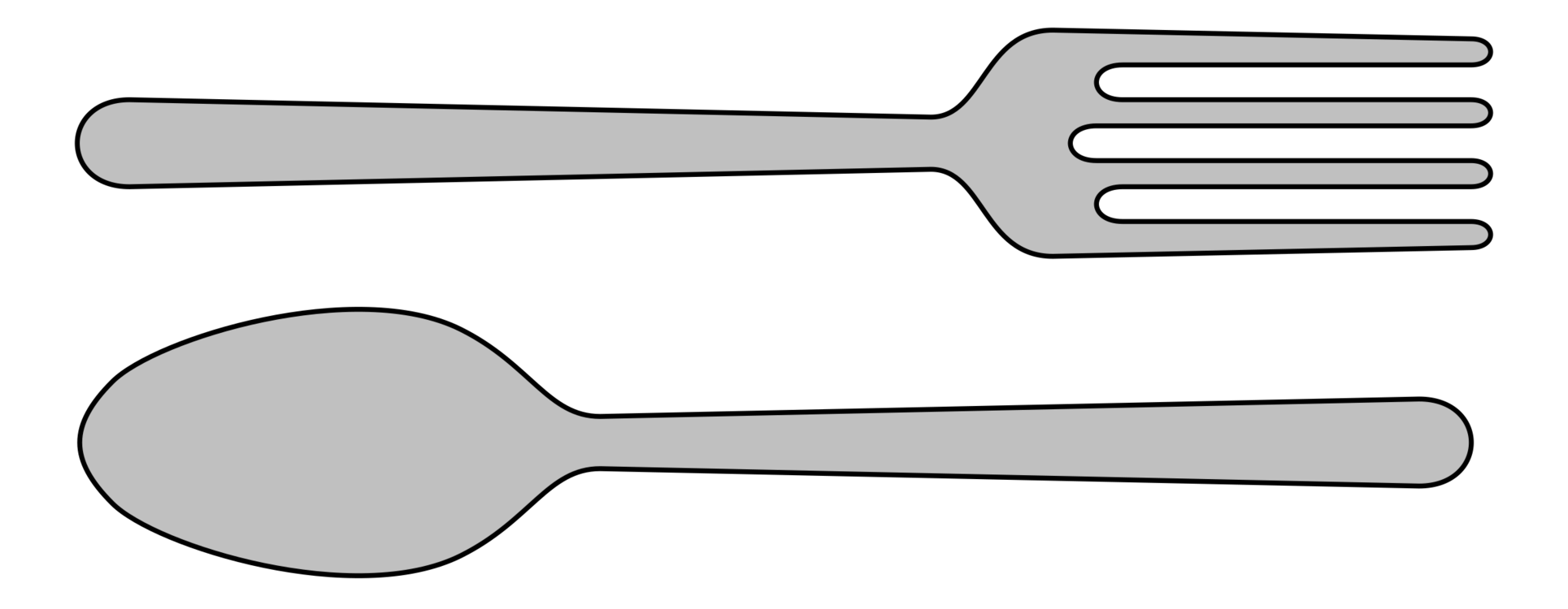 Fork Vector Silver Free Download Image Transparent PNG Image