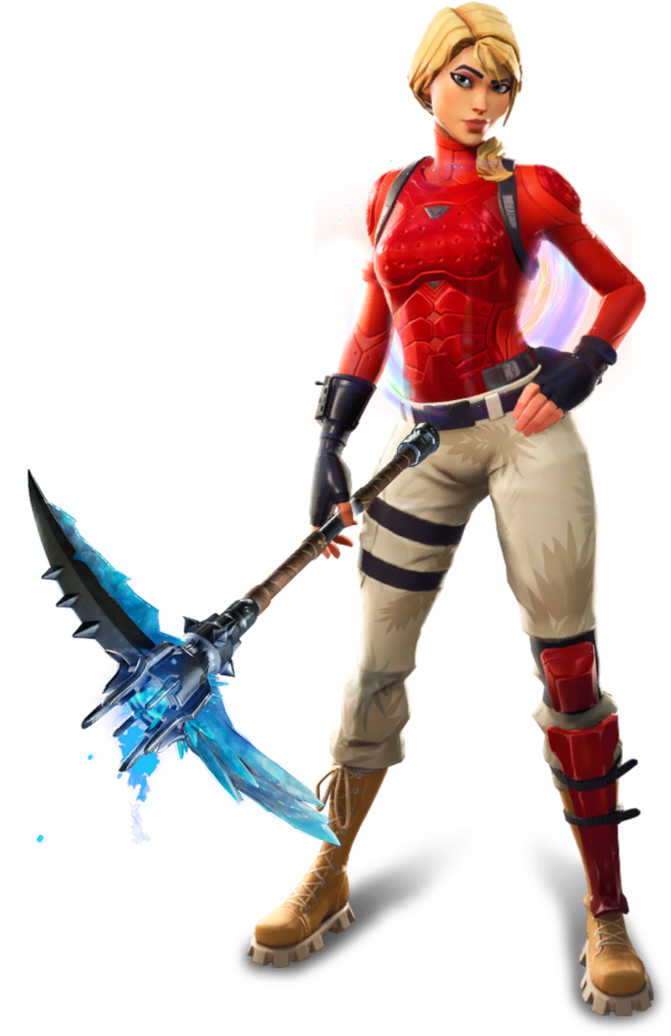 Battle Royale Game Fortnite Skin Transparent PNG Image