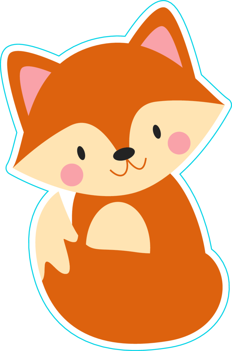 Vector Fox Face Free Clipart HQ Transparent PNG Image