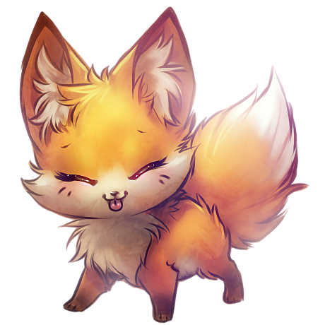 Artistic Fox Picture Transparent PNG Image