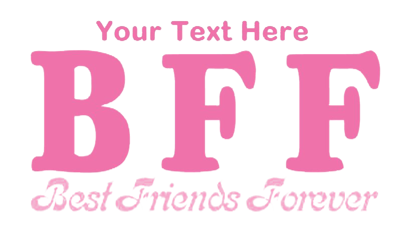 Word Bff PNG Download Free Transparent PNG Image