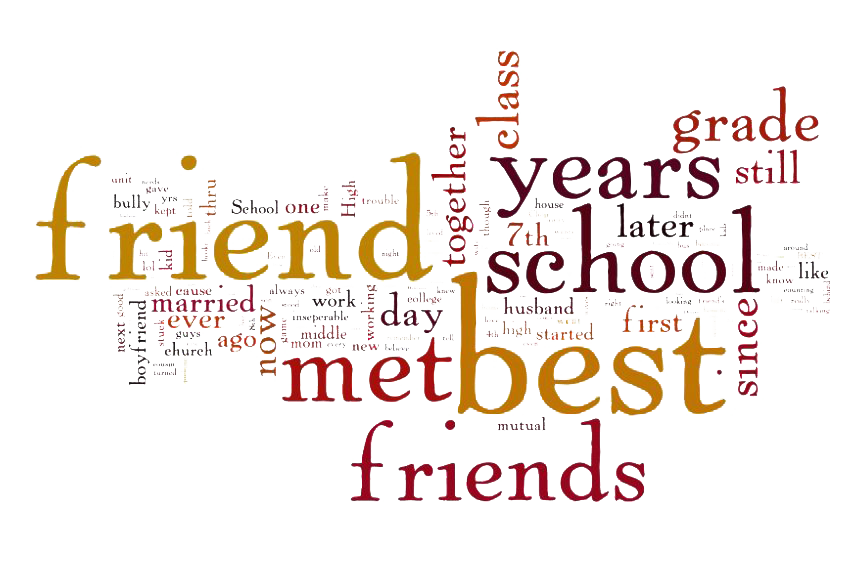 Friendship Day Free Clipart HQ Transparent PNG Image