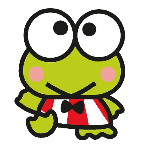 Keroppi Frog Picture PNG Free Photo Transparent PNG Image