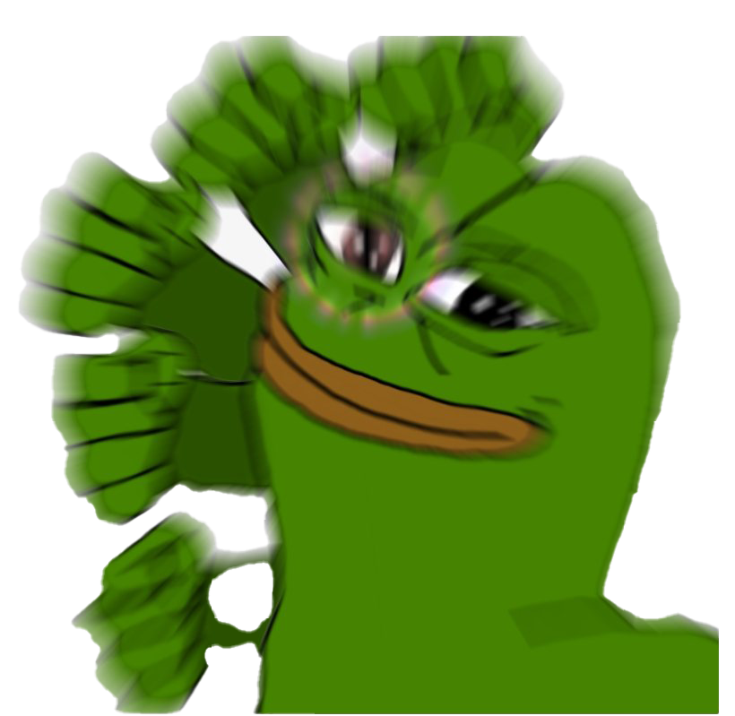 The Pepe Frog Sad HD Image Free Transparent PNG Image