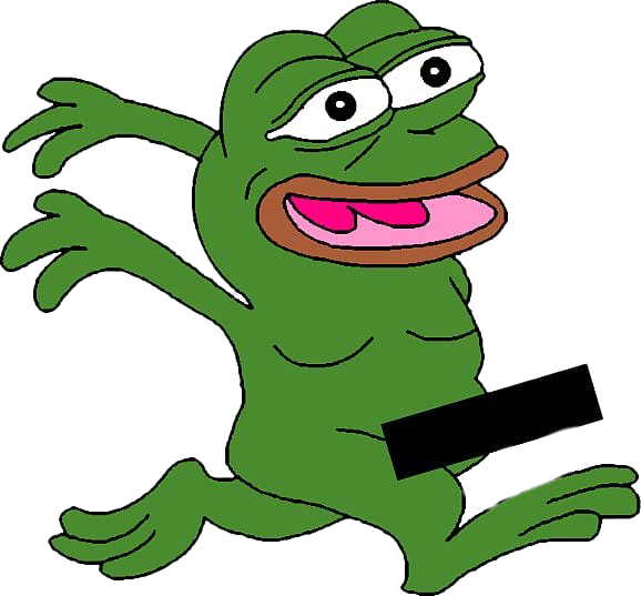 The Pepe Frog Sad Free HQ Image Transparent PNG Image