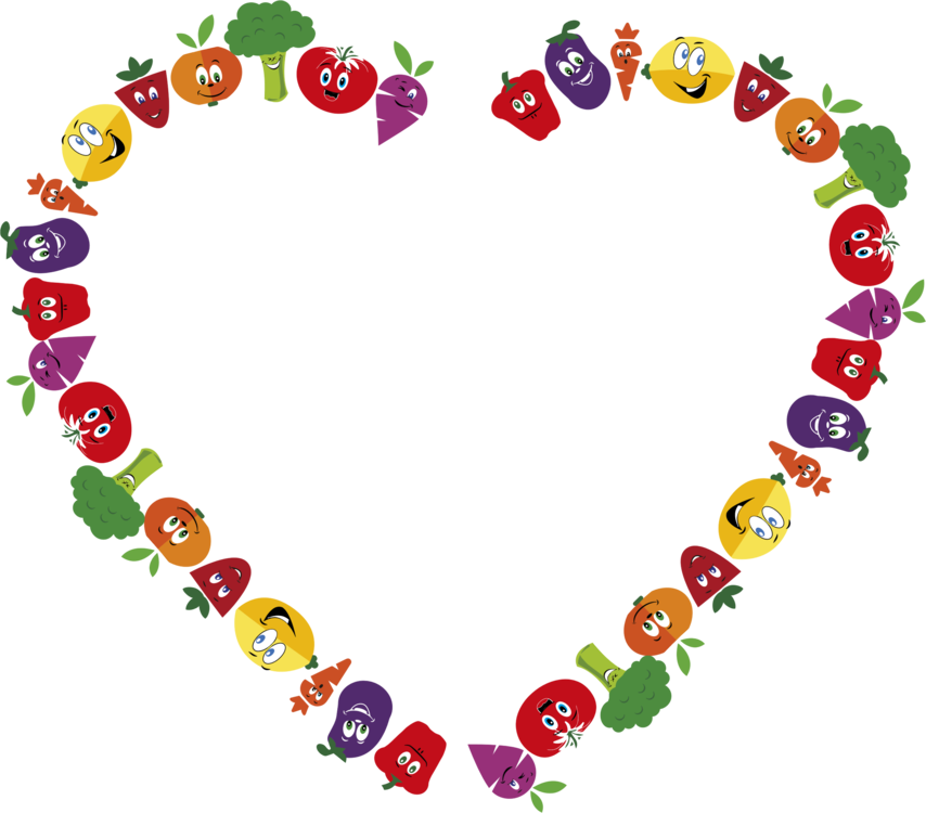 Heart Vector Fruit Free Clipart HD Transparent PNG Image