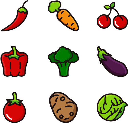 And Vegetables Fruits Free Download PNG HQ Transparent PNG Image