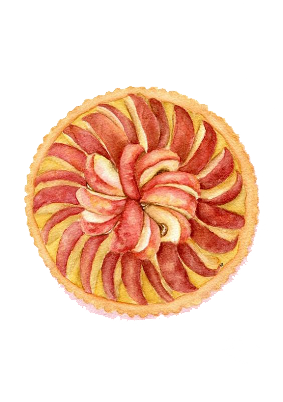 Apple Petit Pie Four Bakery Tart Transparent PNG Image