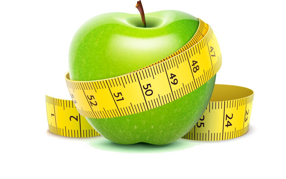 Loss Management Apple Weight Dieting Healthy Diet Transparent PNG Image