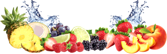 Fruit Water Splash Transparent Transparent PNG Image