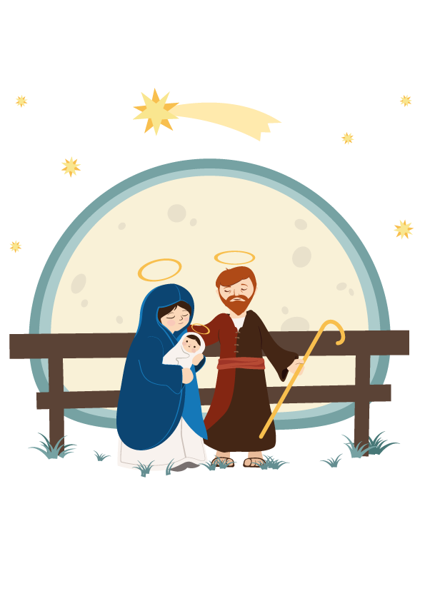 Christian Holy Angel Of Illustration Jesus Nativity Transparent PNG Image