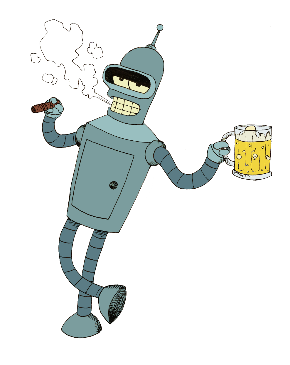 Bender Transparent Background Transparent PNG Image