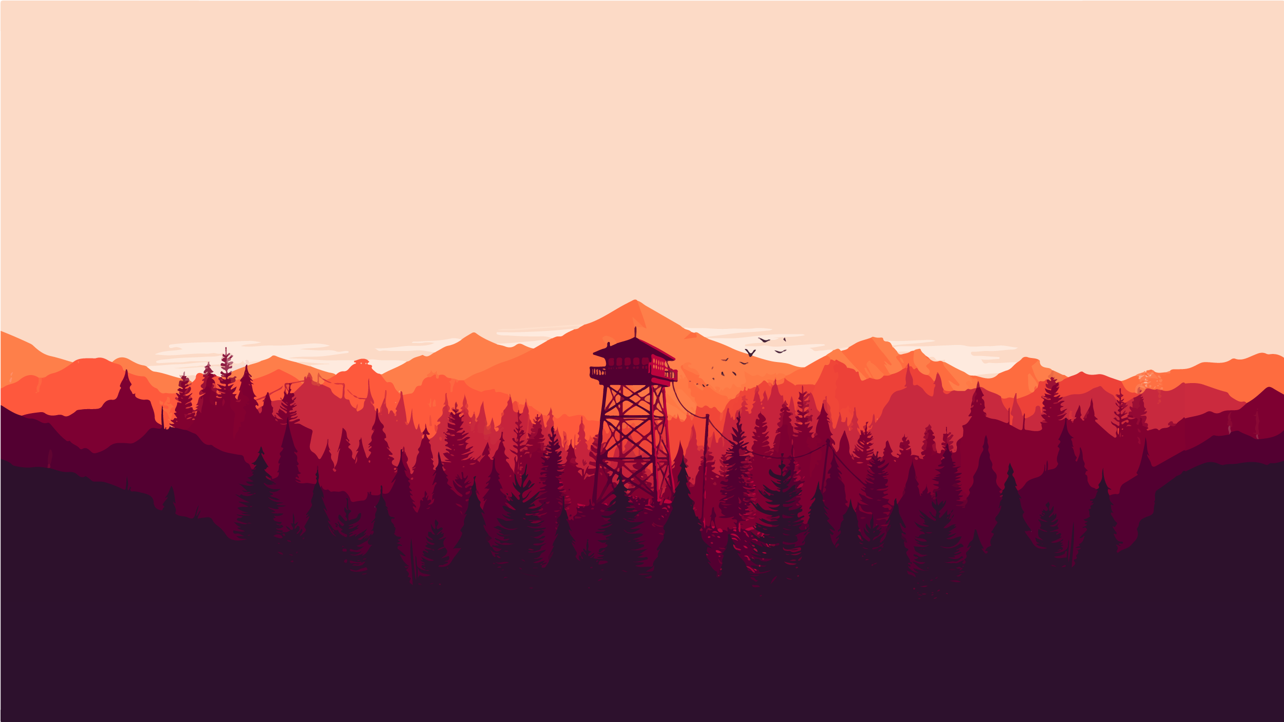 Television Firewatch Campo Wallpaper Desktop 4K Santo Transparent PNG Image